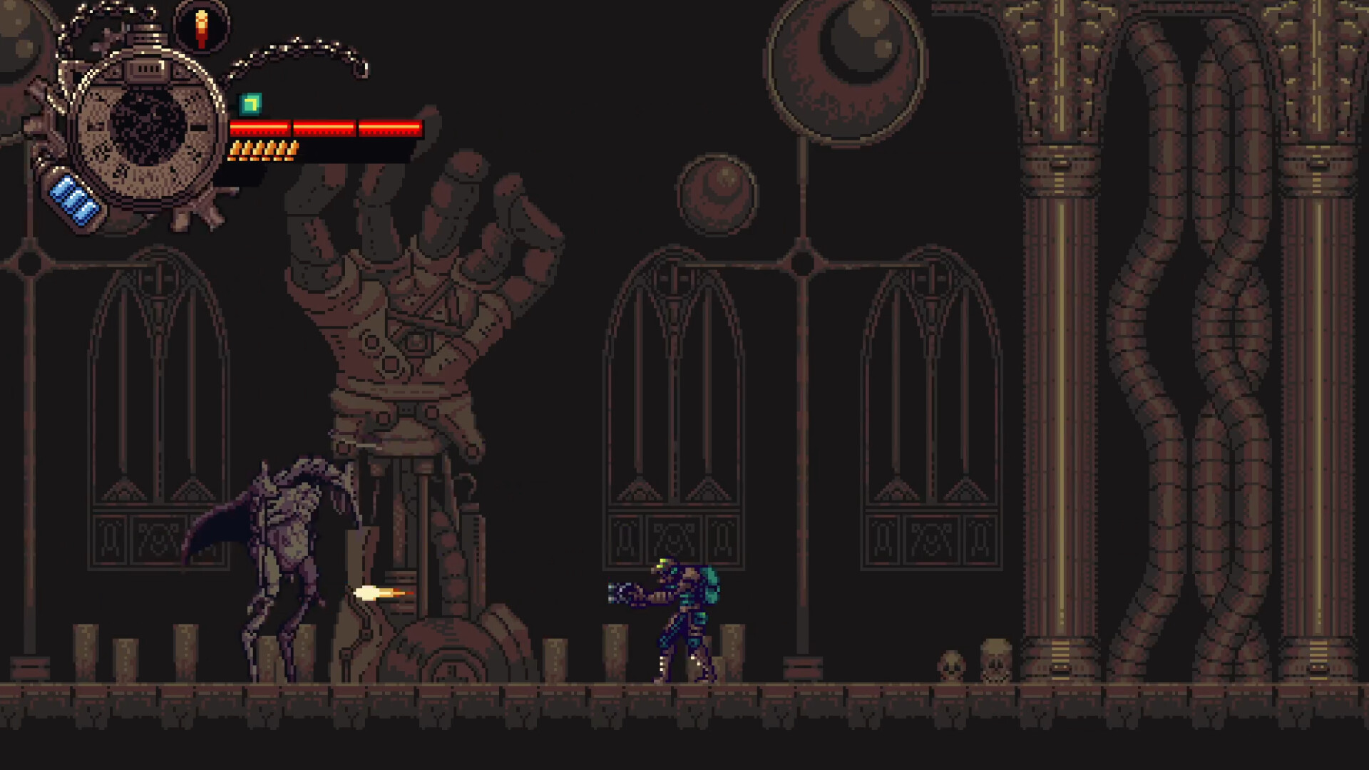 Angel's Gear: An Apocalyptic Horror Metroidvania Where a Mechanical Disease  Has Infected the Planet! 