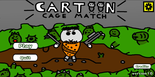 Скриншот из Cartoon Cagematch
