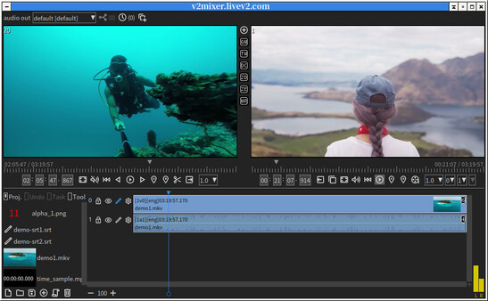 v2mixer game for Linux 1