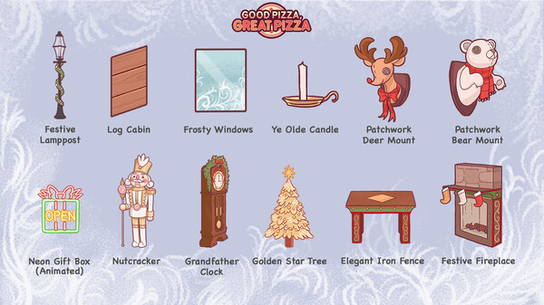 Good Pizza, Great Pizza - Cozy Cabin Set - Winter 2020 Shop for steam Good Pizza, Great Pizza - Cozy Cabin Set - Winter 2020 Shop for steam
