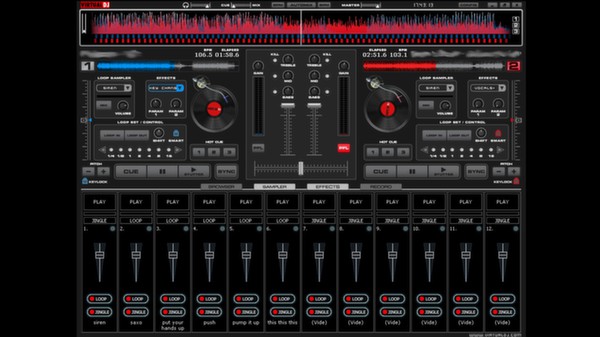 скриншот Virtual DJ - Broadcaster Edition 1