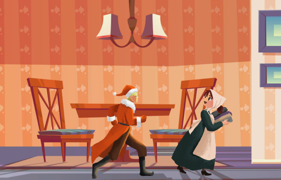 Santa and present chaos #3