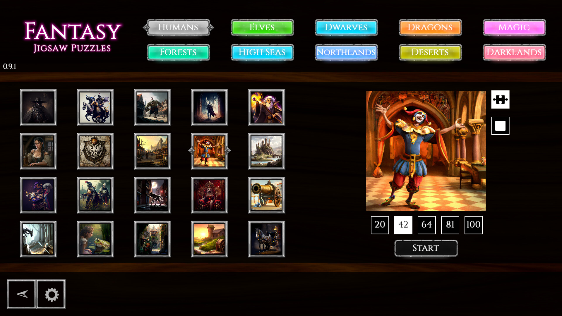 Fantasy Jigsaw Puzzles screenshot 1