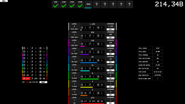 Скриншот из Idle Game x100