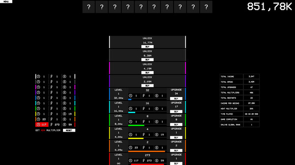 Скриншот из Idle Game x100