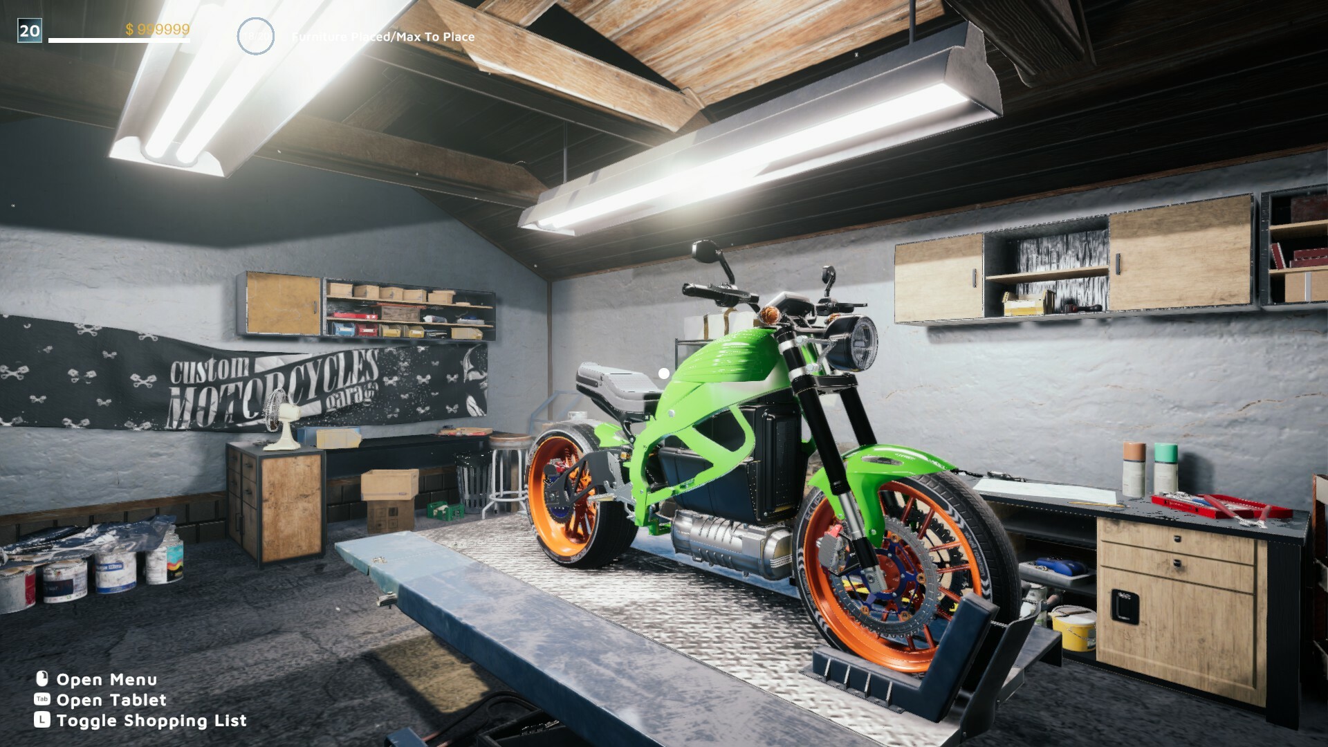 Motorcycle Mechanic Simulator 2021 - Electric Bike DLC no Steam