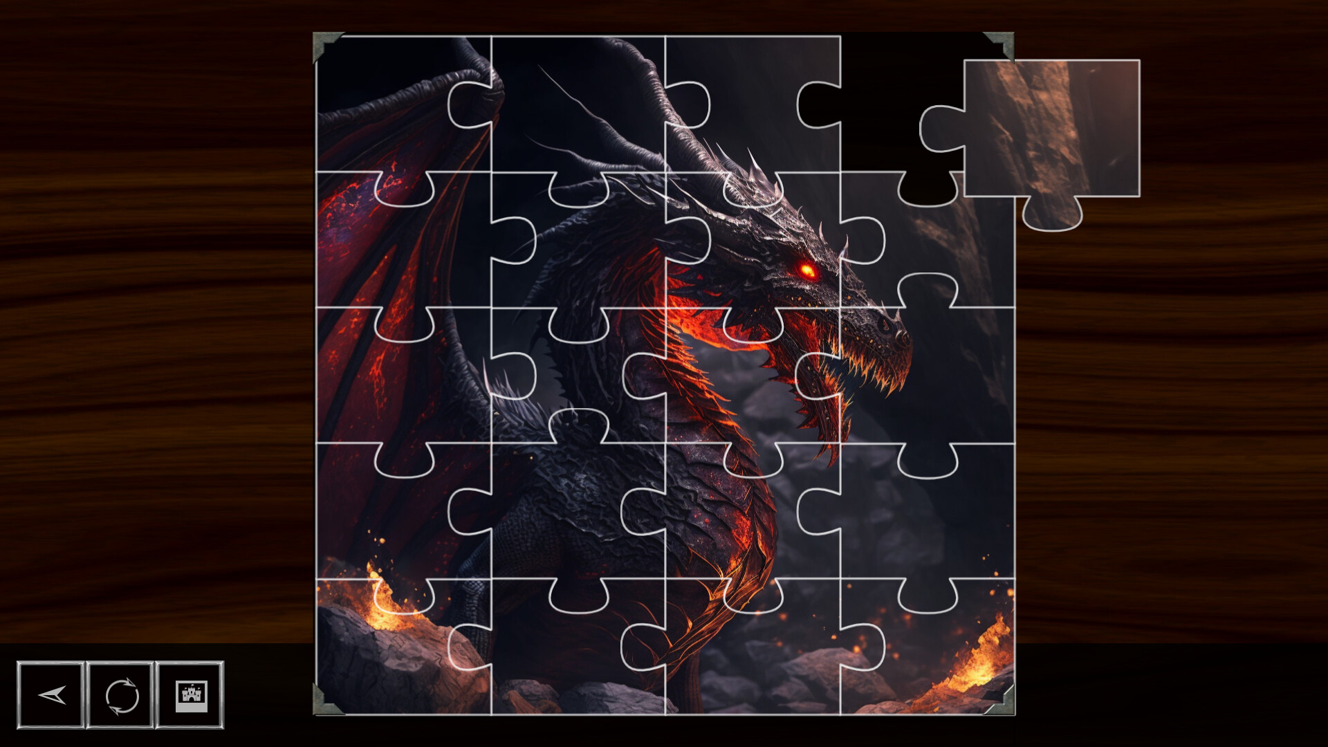 Dragon puzzle no Steam