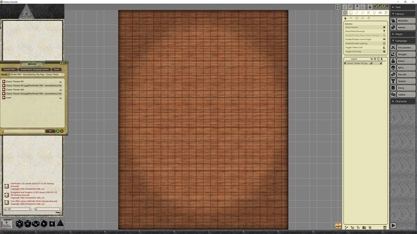 Fantasy Grounds - Pathfinder RPG - Pathfinder Flip-Mat - Classic Theater