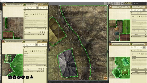 Fantasy Grounds - Pathfinder RPG - Pathfinder Flip-Tiles - Campsite for steam