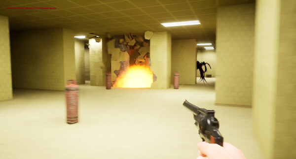 Скриншот из Backrooms Break
