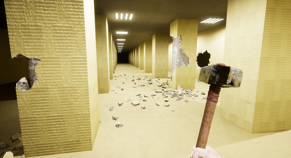 Скриншот из Backrooms Break