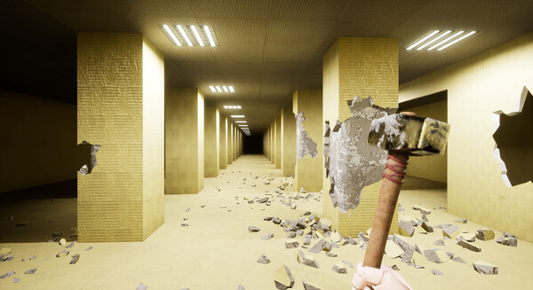 Скриншот из Backrooms Break