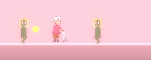 Скриншот из Street Fighting Grandma