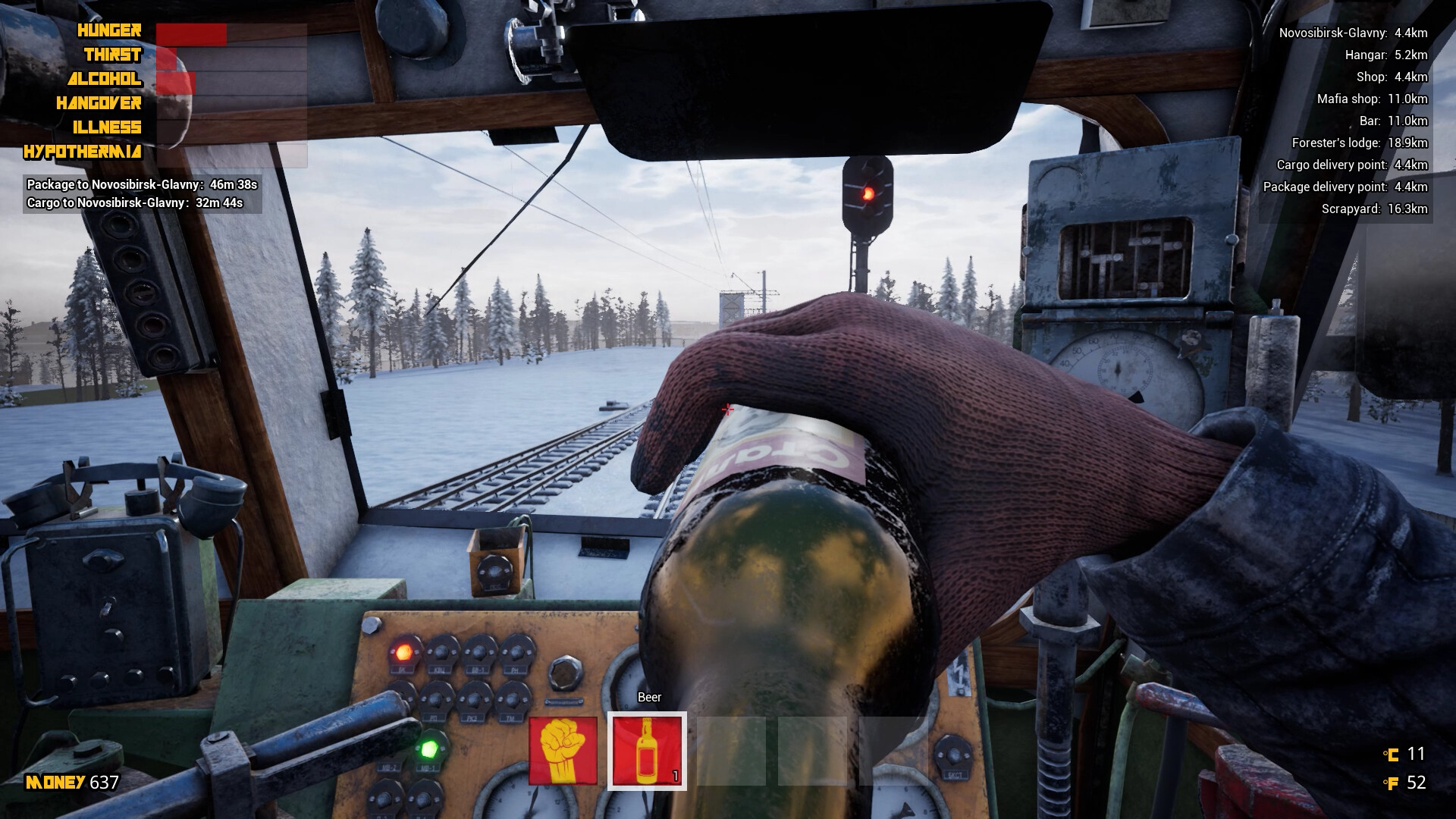 Trans-Siberian Railway Simulator: Prologue screenshot 1
