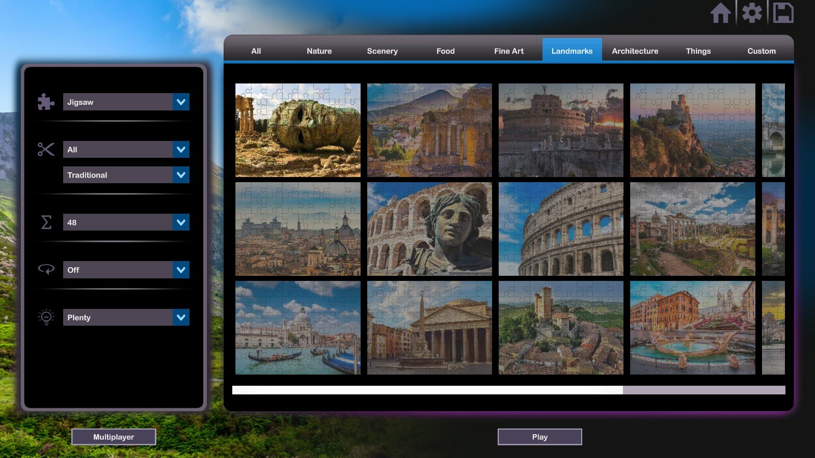 Let's Play Jigsaw Puzzles: Italy screenshot screenshot 5