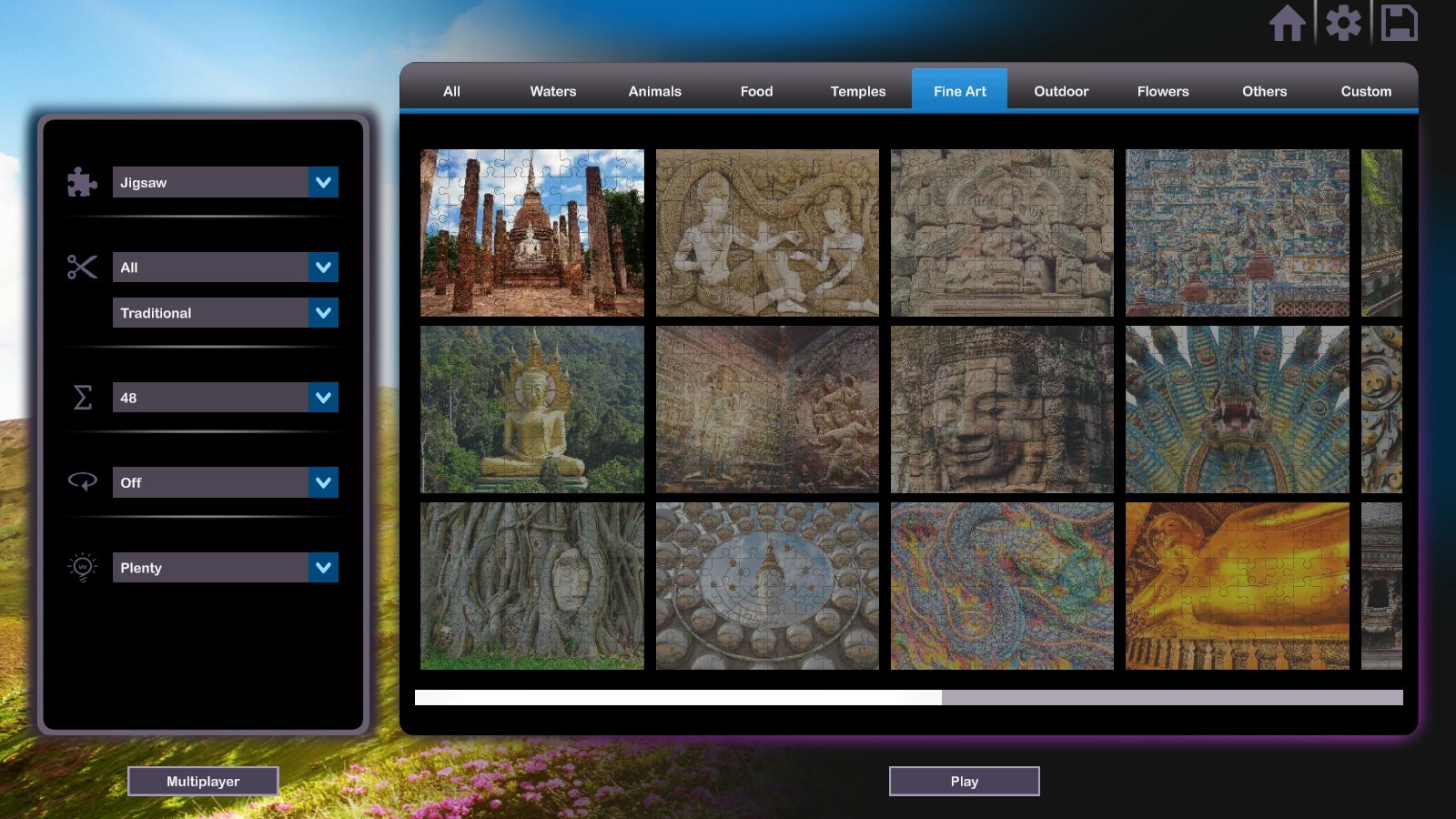 Let's Play Jigsaw Puzzles: Thailand and Cambodia screenshot screenshot 4