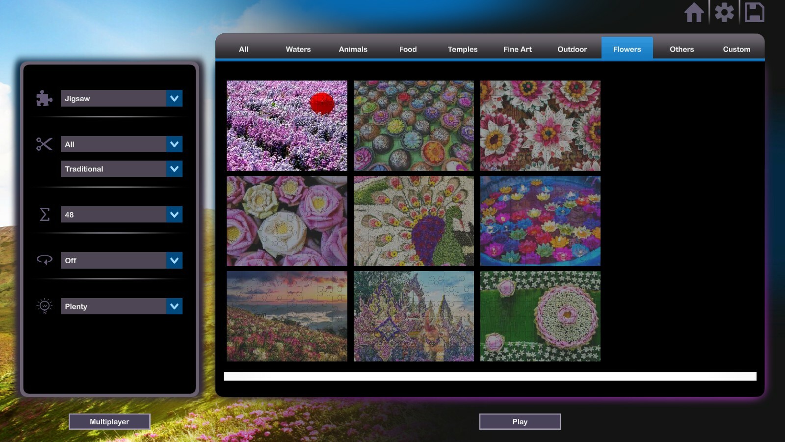 Let's Play Jigsaw Puzzles: Thailand and Cambodia screenshot screenshot 2