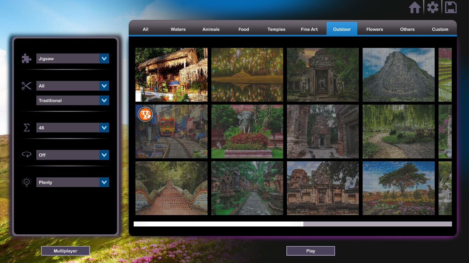 Let's Play Jigsaw Puzzles: Thailand and Cambodia screenshot screenshot 3