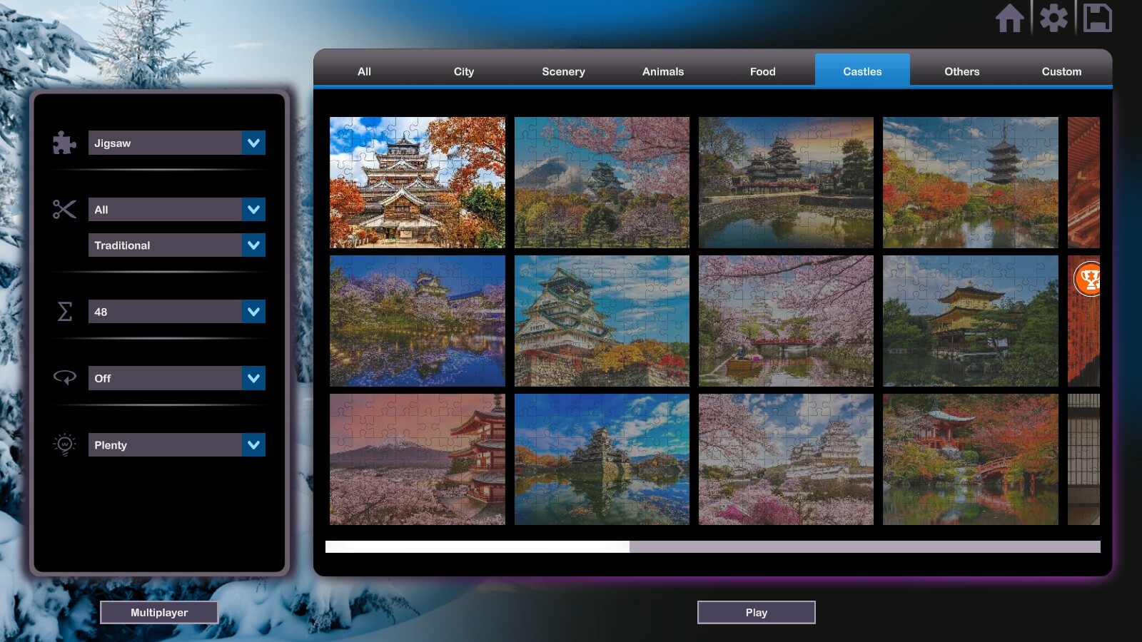 Let's Play Jigsaw Puzzles: Japan screenshot screenshot 4