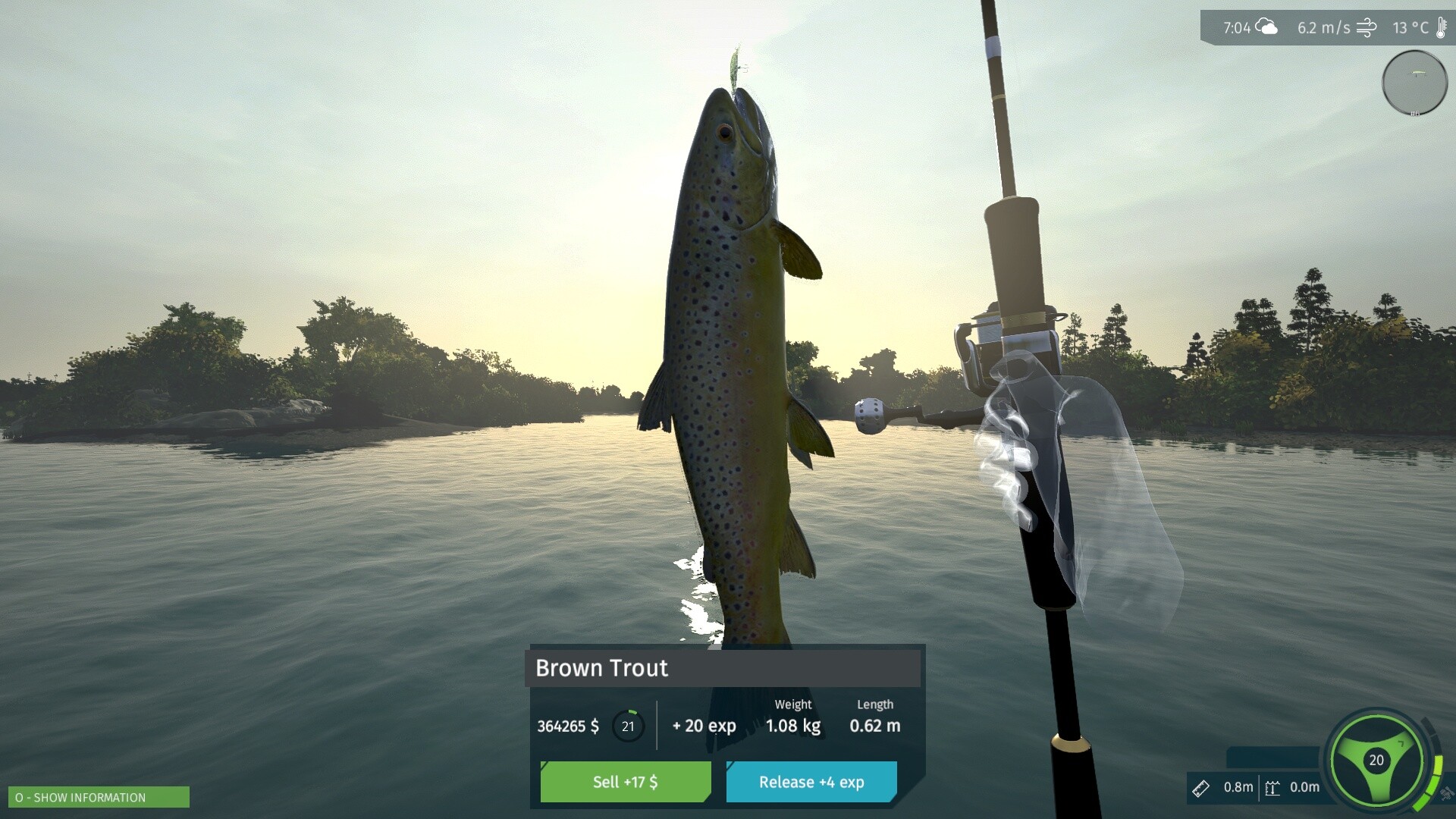 Ultimate Fishing Simulator VR - Taupo Lake DLC Featured Screenshot #1