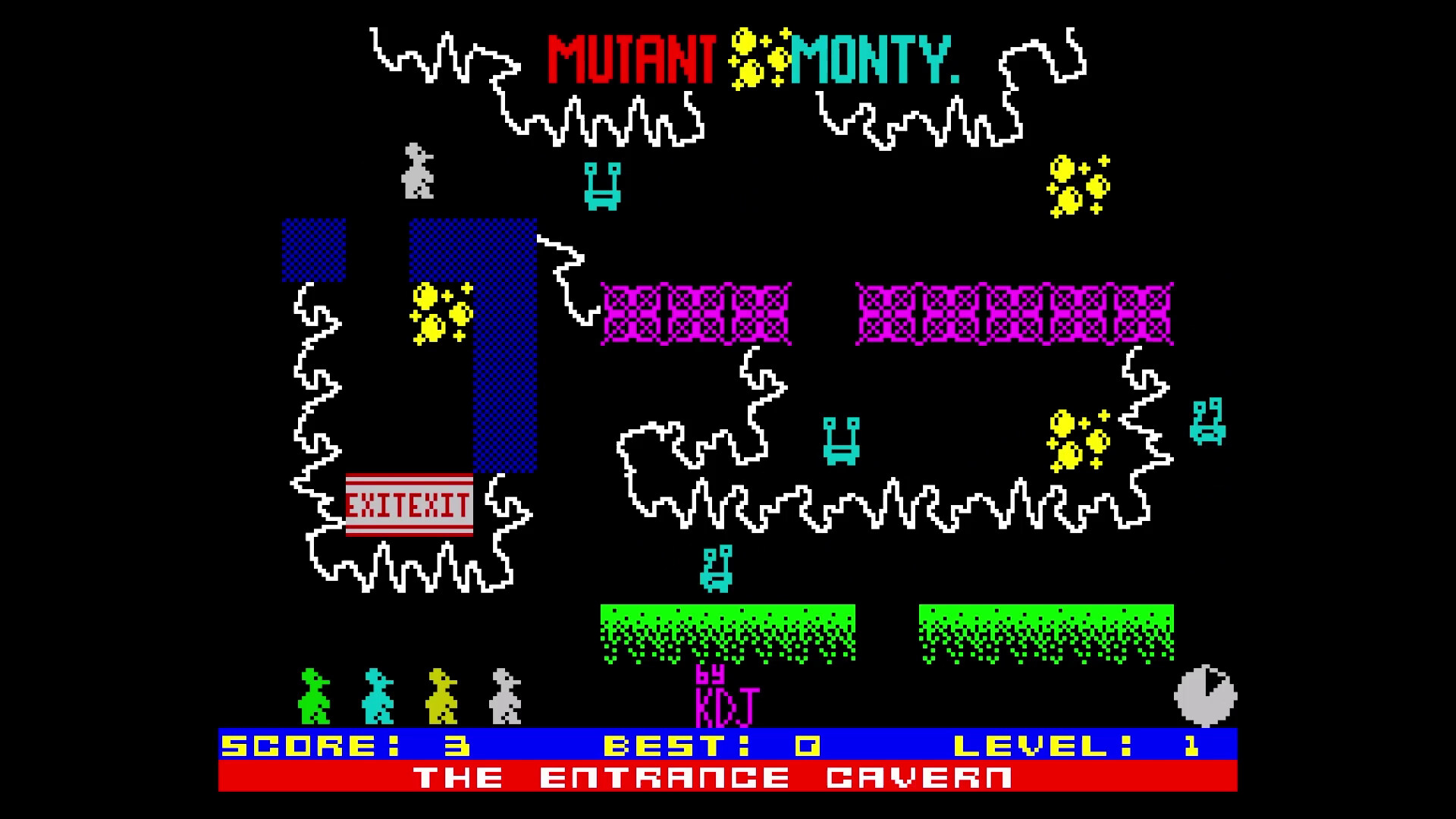 Mutant Monty screenshot 1