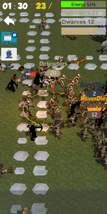 Crowd Medieval City War #8