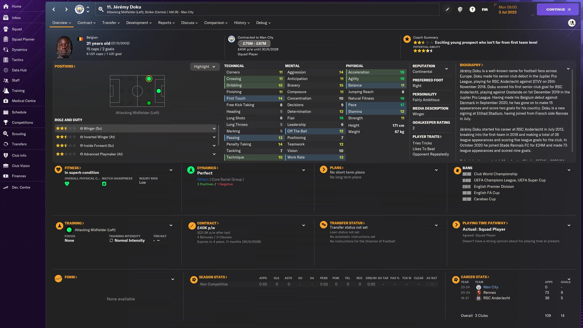 Football Manager 2024 In-game Editor sur Steam