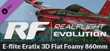 RealFlight Evolution - E-flite Eratix 3D Flat Foamy 860mm banner image