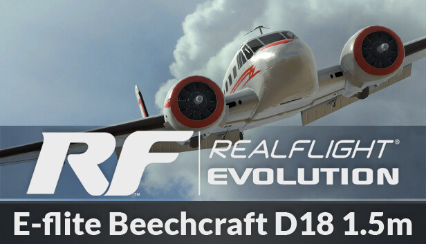 RealFlight Evolution - E-flite Beechcraft D18 1.5m on Steam