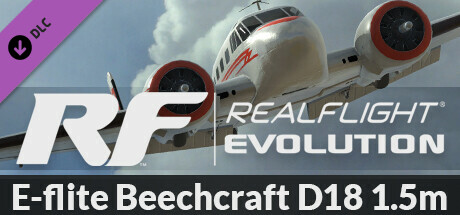 RealFlight Evolution - E-flite Beechcraft D18 1.5m banner image