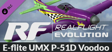 RealFlight Evolution - E-flite UMX P-51D Voodoo banner image