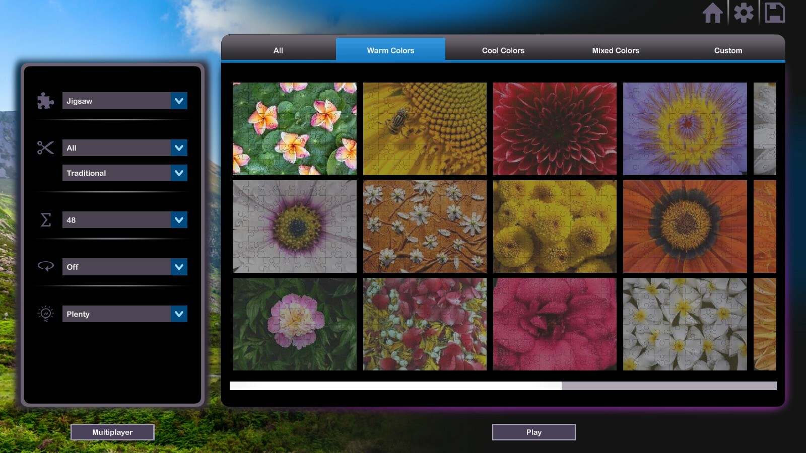 Let's Play Jigsaw Puzzles: Flowers screenshot screenshot 1