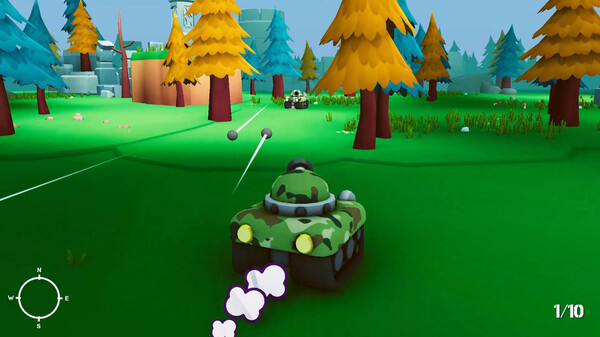 Adventure Tanks game for Linux 1