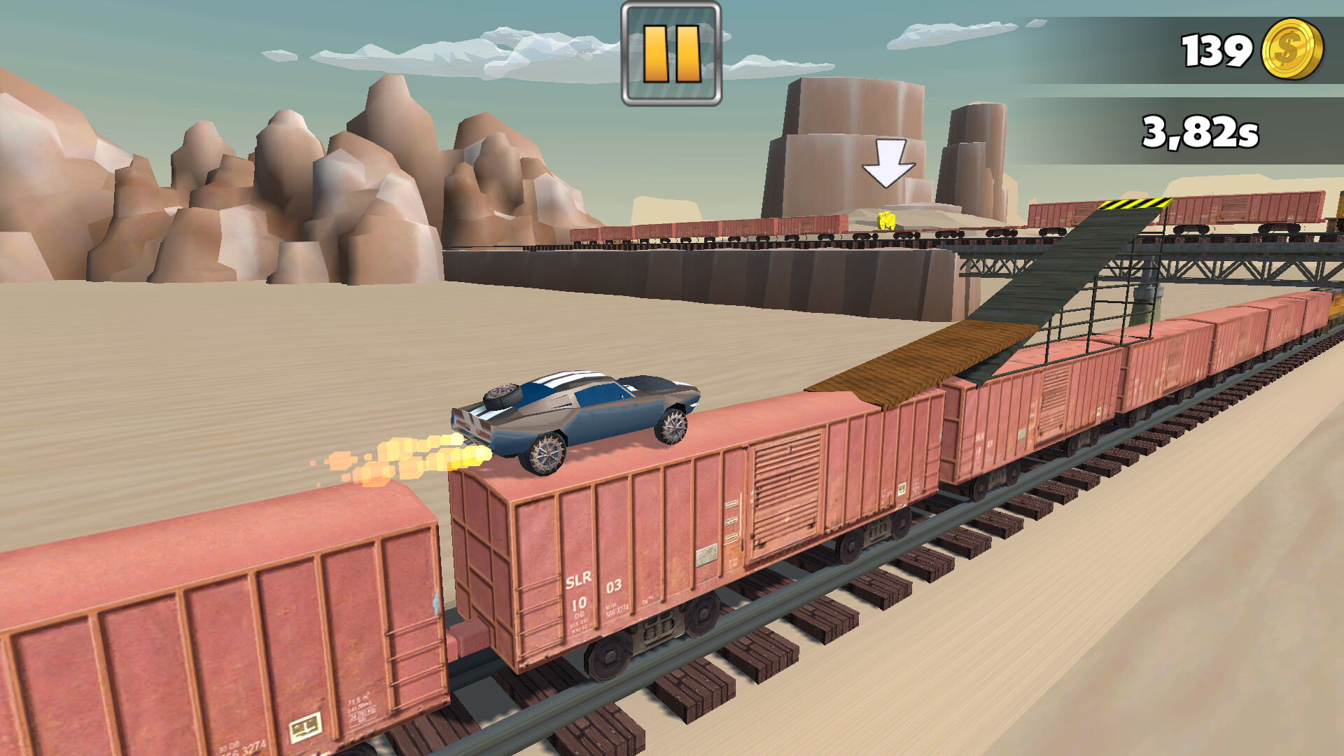Race in Desert screenshot screenshot 1