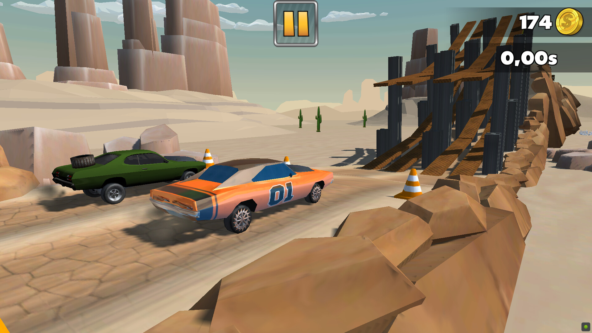 Race in Desert screenshot 1