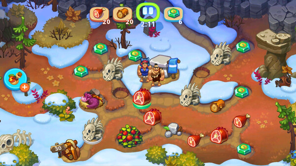 Tribe Dash - Stone Age Time Management & Strategy game for windows Pc 1