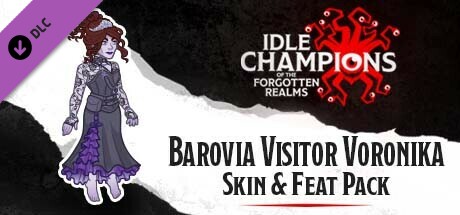 idle champions - barovia visitor voronika skin & feat pack thumbnail