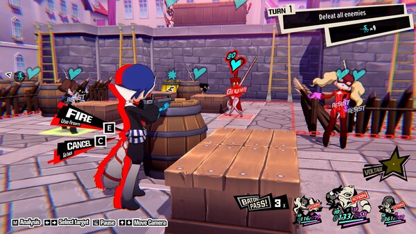 Persona 5 Tactica game for Linux 1
