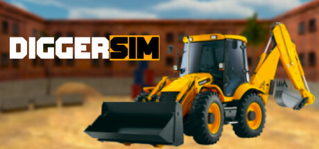 DiggerSim - Excavator & Heavy Equipment Simulator VR Cover Image