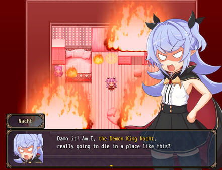 Nacht-sama is quitting being the demon king!