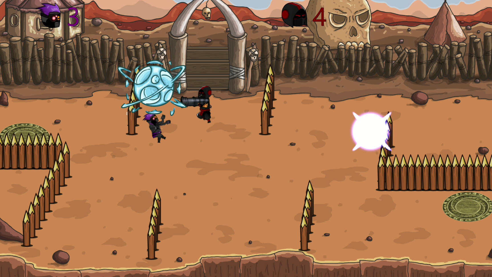 Bad Friends Shooter screenshot 1