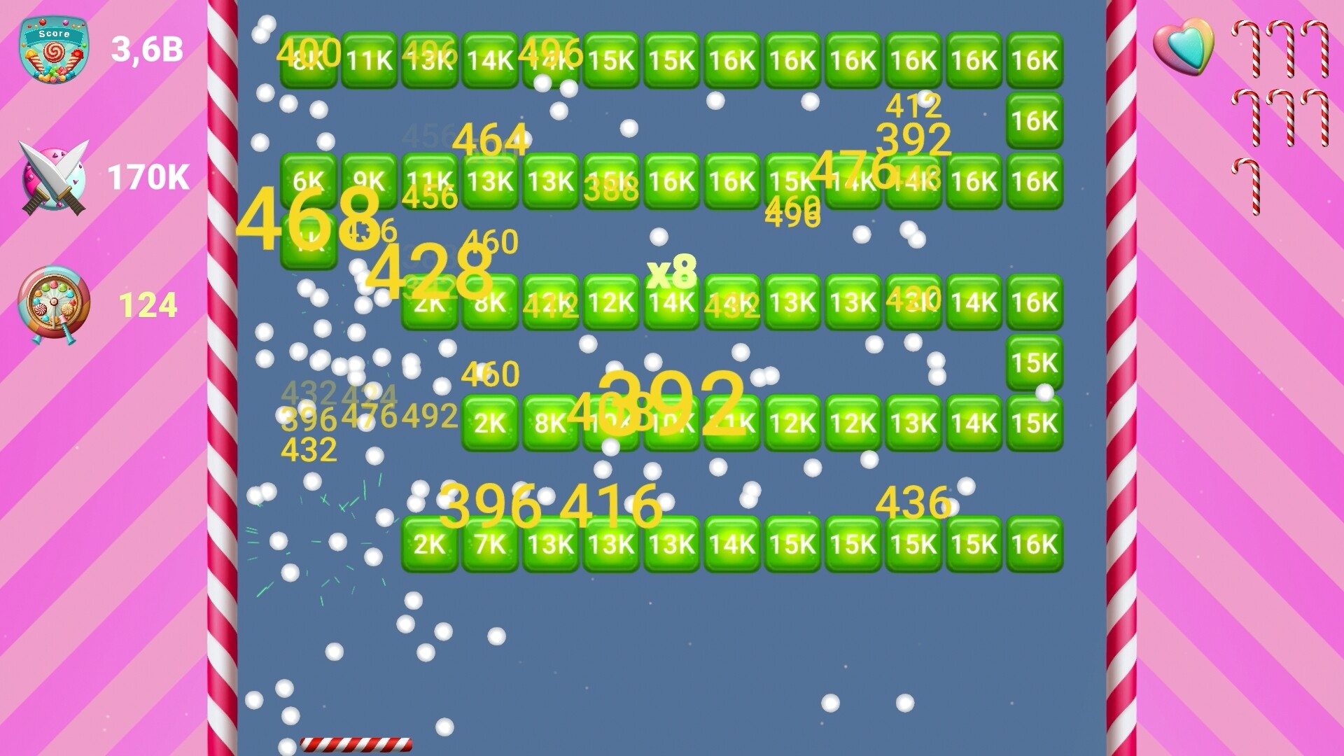 Candy Arkanoid screenshot 1