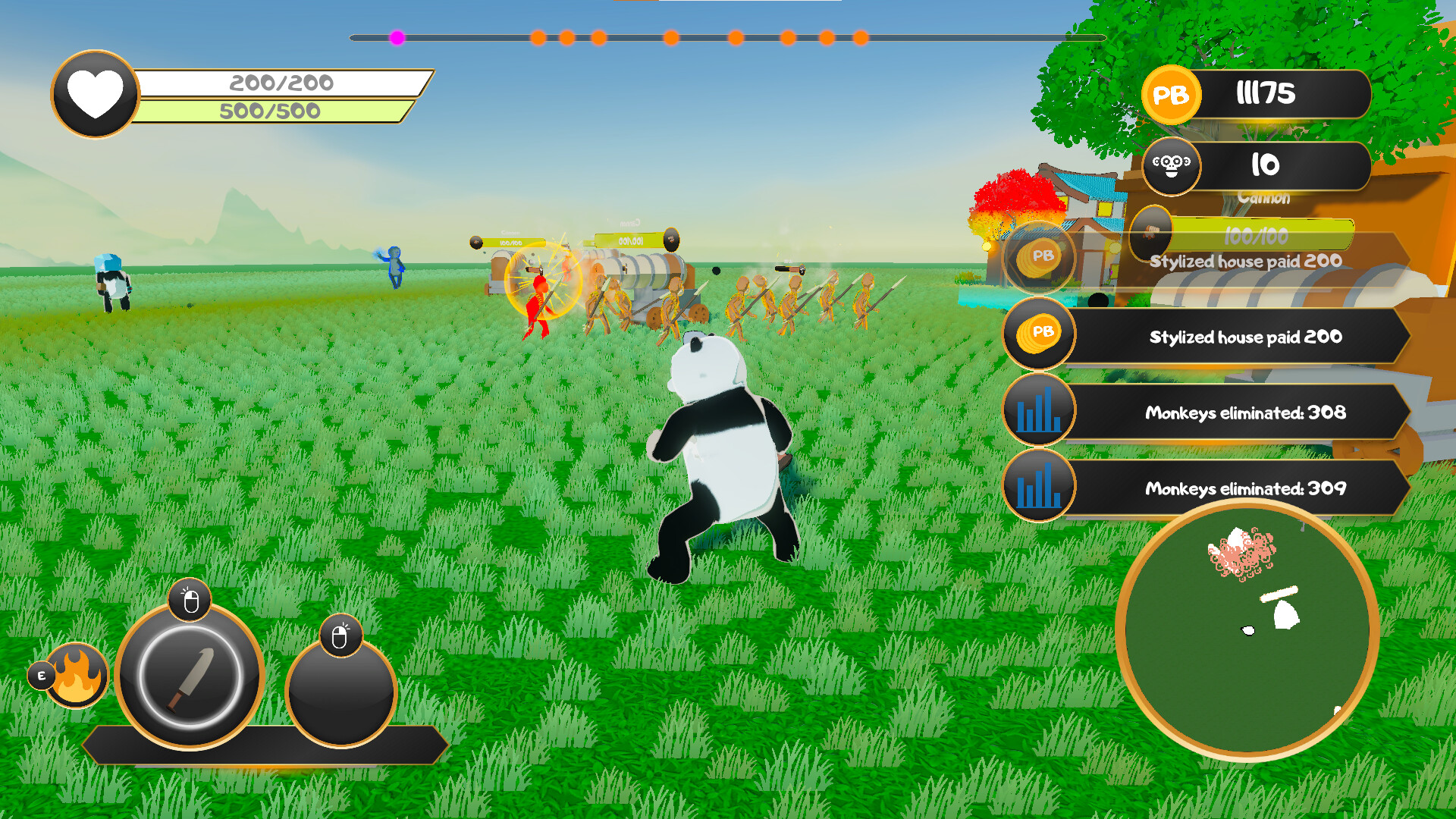 PANDA SIMULATOR 3D jogo online gratuito em