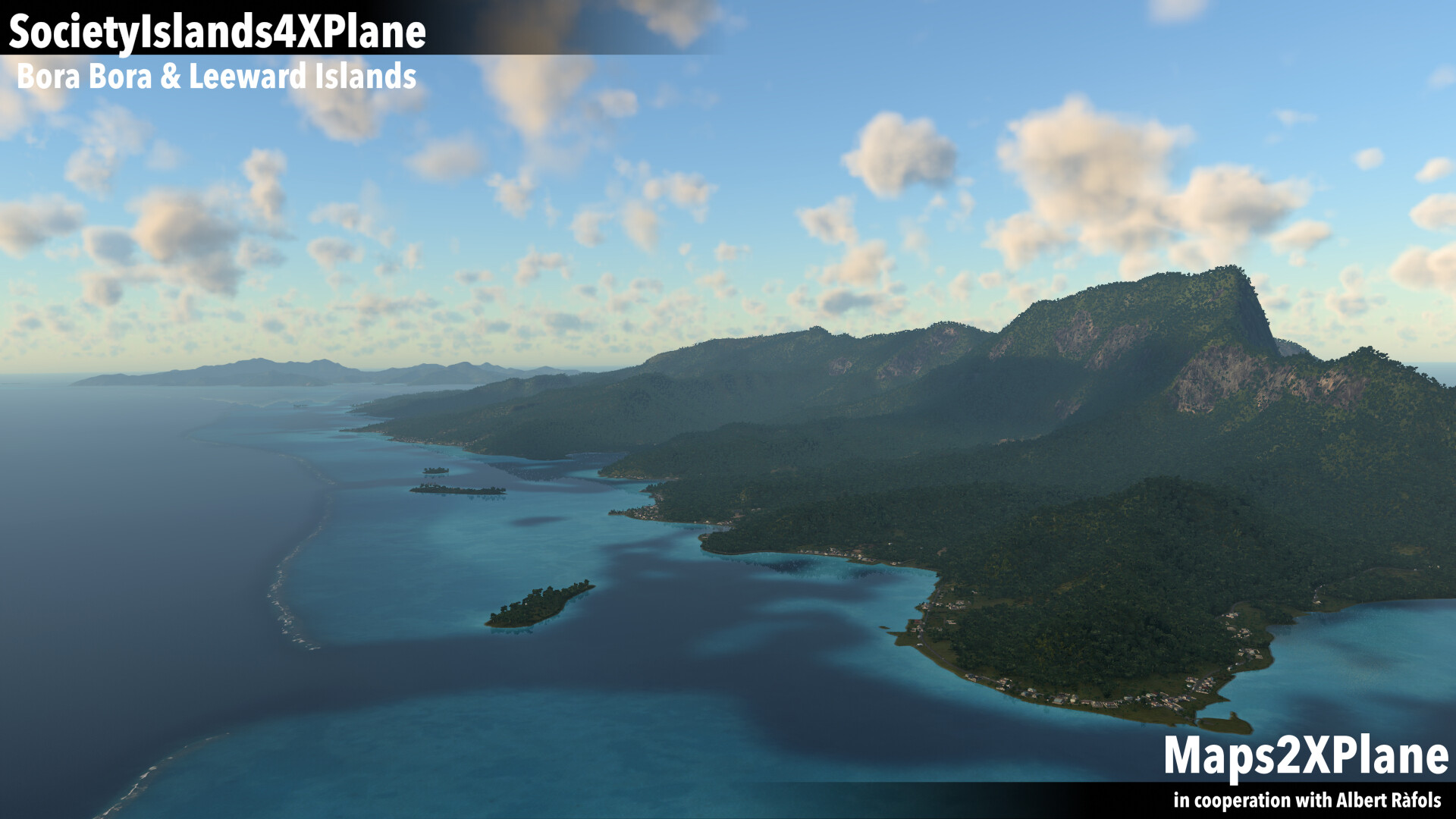 X-Plane 12 Add-on: Aerosoft - Society Islands XP - Bora Bora & Leeward Islands screenshot screenshot 5