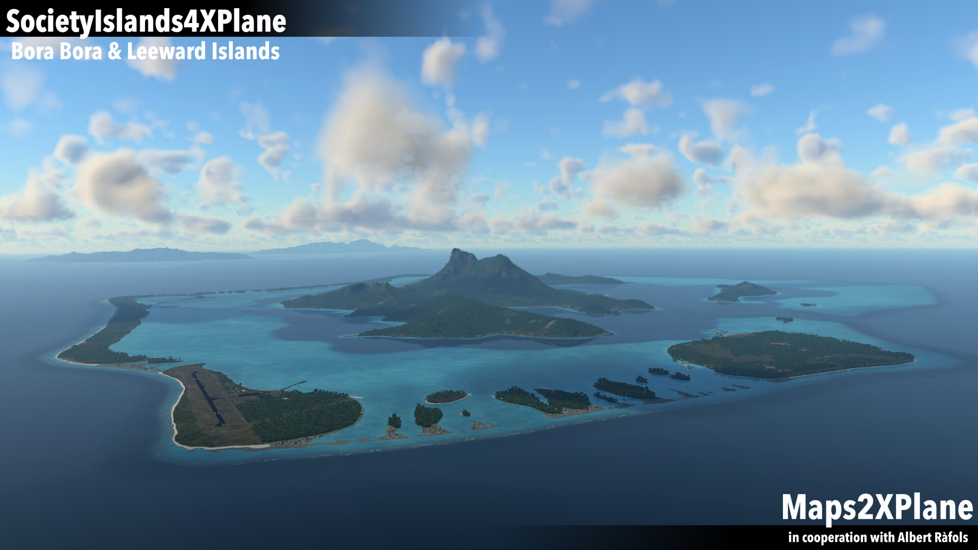 X-Plane 12 Add-on: Aerosoft - Society Islands XP - Bora Bora & Leeward Islands screenshot screenshot 6