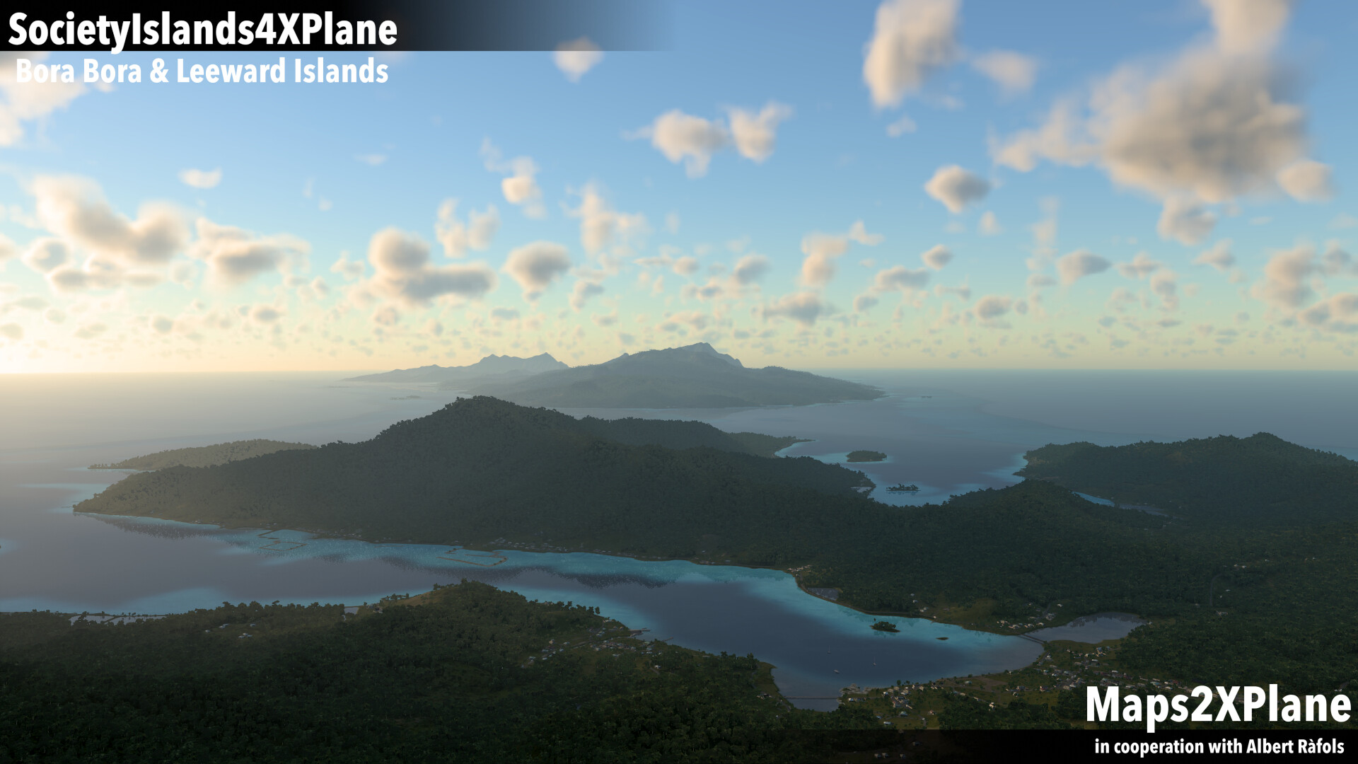 X-Plane 12 Add-on: Aerosoft - Society Islands XP - Bora Bora & Leeward Islands screenshot screenshot 2
