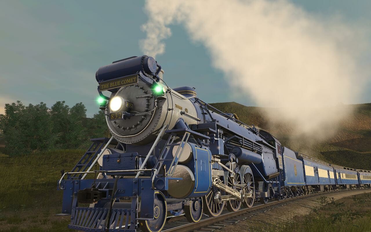 Save 55% on Trainz Plus DLC - Blue Comet 2.0 - The Seashore's