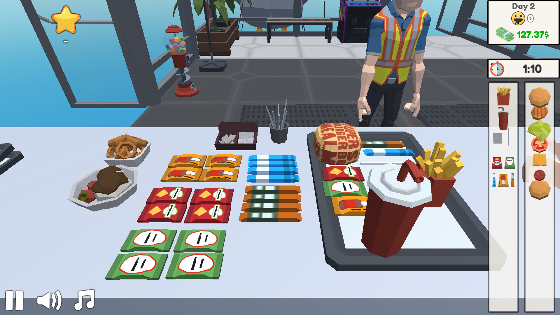 Fast Burger Simulator screenshot 1