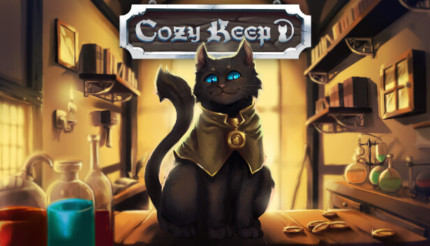 Capsule image of "Cozy Keep: Farm, Craft, Manage" which used RoboStreamer for Steam Broadcasting
