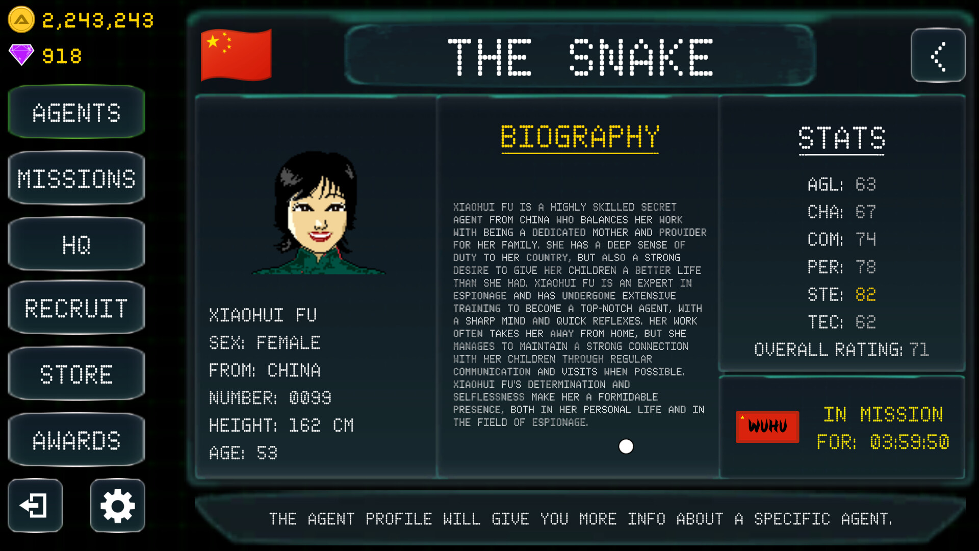 Agent Team Simulator - China Campaign screenshot screenshot 4